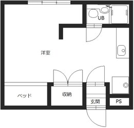 コイデハイツの物件間取画像